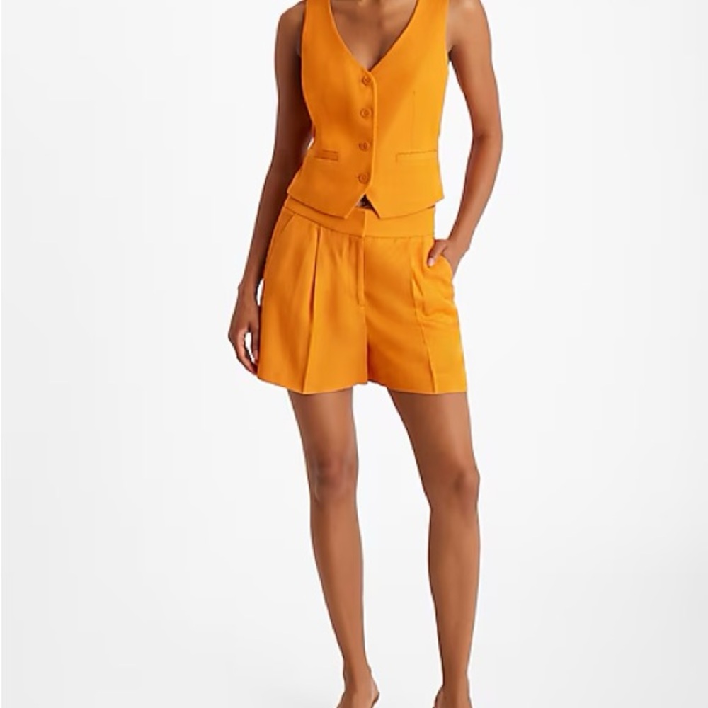 Express Orange Women's Shorts